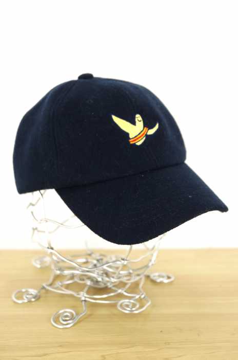 ROMANTIC CROWN×MARK GONZALES（ロマンティッククラウン マークゴンザレス） キャラクターワッペン キャップ メンズ 帽子