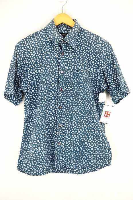 BURBERRY BLACK LABEL （バーバリーブラックレーベル） 花柄半袖シャツ メンズ トップス