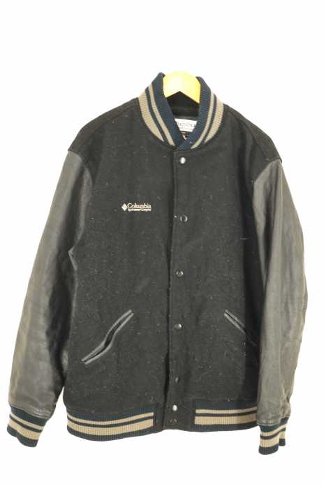 Columbia (コロンビア) 90s 袖レザー切替スタジャン メンズ アウター