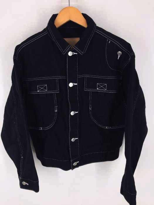 X-girl（エックスガール） CROPPED WIDE JACKET W/BIG POCKET レディース アウター