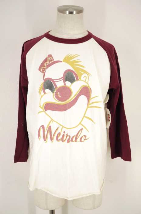 WEIRDO(ウィアード) プリントラグランTシャツ メンズ トップス