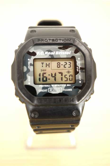 G-SHOCK × FC Real Bristol (ジーショック エフシーレアルブリストル) DW-5600VT メンズ 腕時計