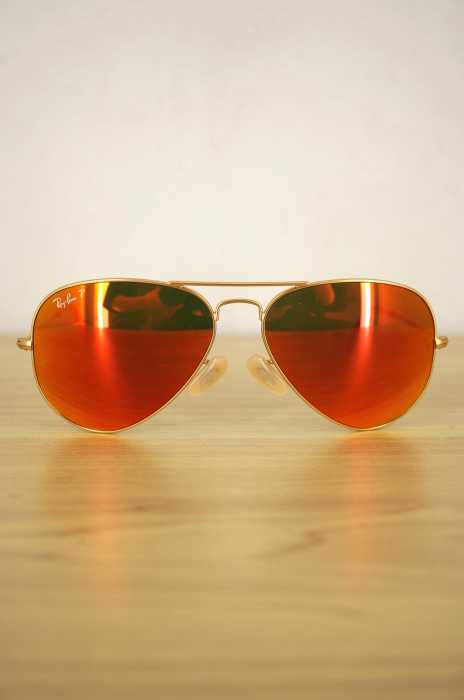 Ray-Ban (レイバン) RB3025 AVIATOR LARGE METAL アビエーター ティアドロップ サングラス メンズ ファッション雑貨