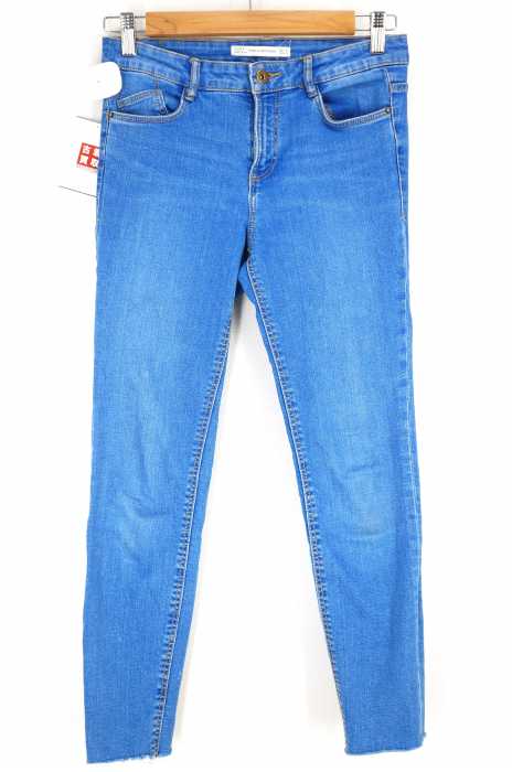 ZARA TRF （ザラティーアールエフ） カットオフスキニーデニムパンツ レディース パンツ