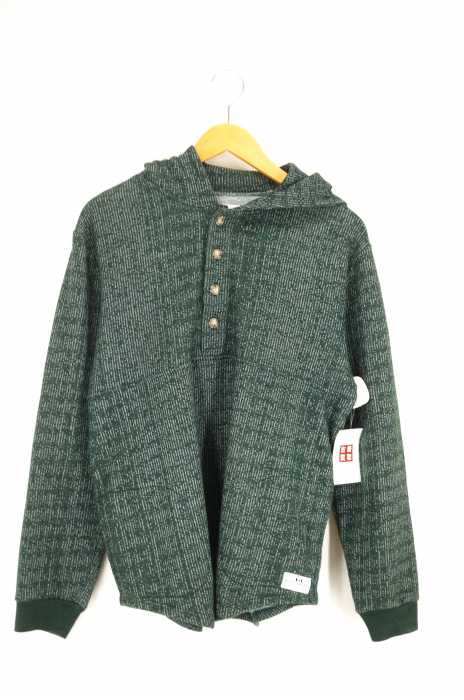 Muttonhead(マトンヘッド) フレンチテリーヘンリーネックパーカー メンズ トップス