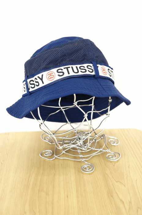 STUSSY (ステューシー) BAND BUCKET HAT メッシュバケットハット メンズ 帽子