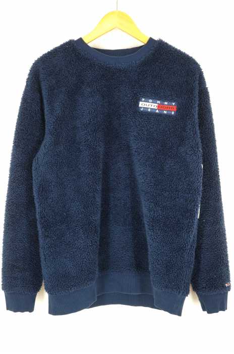 tommy jeans（トミージーンズ） アウトドアロゴフリーススウェット メンズ トップス