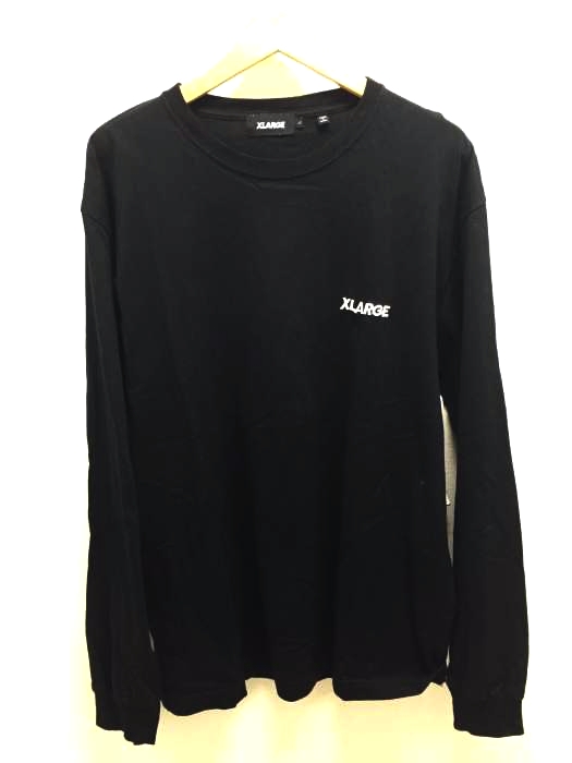 XLARGE(エクストララージ) ロゴクルーネック カットソー メンズ トップス