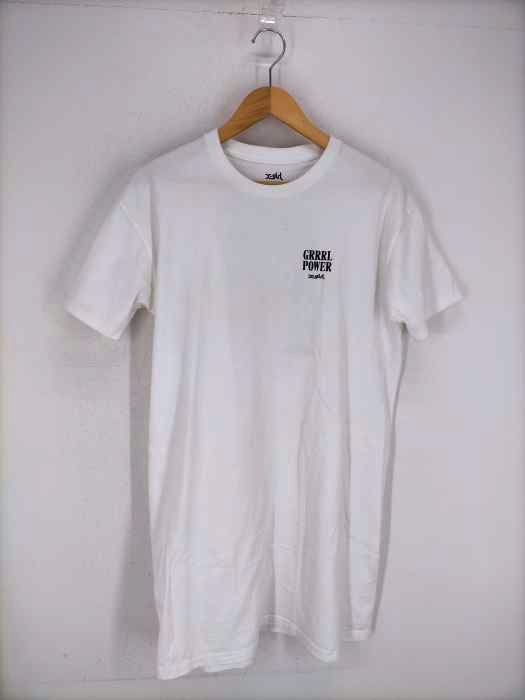 X-girl（エックスガール） GRRRL POWER FACE S/S TEE DRESS レディース トップス