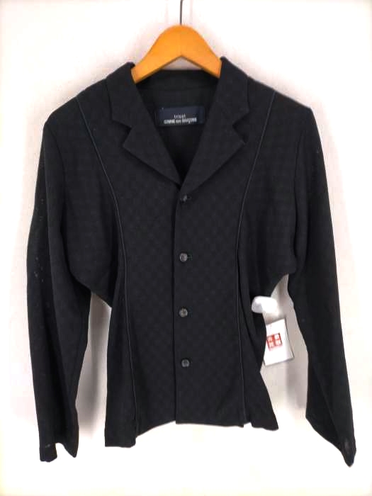 tricot COMME des GARCONS（トリココムデギャルソン） AD1995 チェック柄テーラードジャケット レディース アウター