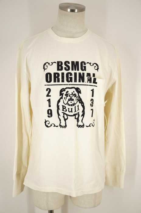 B.S.M.G. (ベイサイドモーターギア) ポケットロングTシャツ メンズ トップス