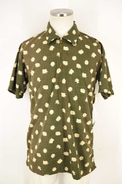 JUNYA WATANABE COMME des GARCONS MAN（ジュンヤワタナベコムデギャルソンマン） AD2004　半袖ジップポロシャツ メンズ トップス
