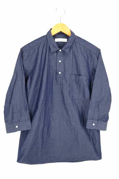 UNITED ARROWS green label relaxing （ユナイテッドアローズグリーンレーベルリラクシング） プルオーバー7分袖シャツ メンズ トップス