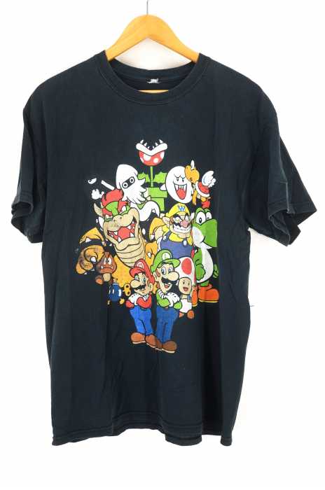USED古着  （ユーズドフルギ） キャラクタープリントTシャツ メンズ トップス