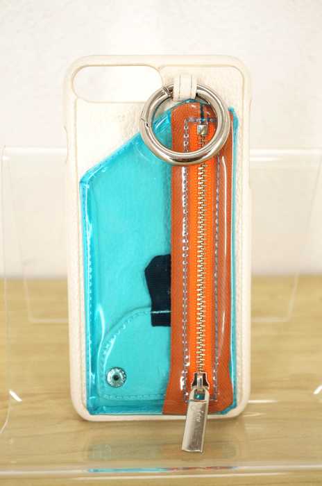 ajew(エジュー) PVC zipphone case iPhone6+ 7+ 8+ 共通サイズ レディース アクセサリー