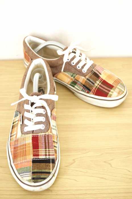 VANS （バンズ ） エラ チェックパッチワーク レディース シューズ