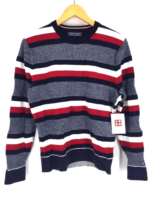 TOMMY HILFIGER（トミーヒルフィガー） トリコカラーニット メンズ トップス