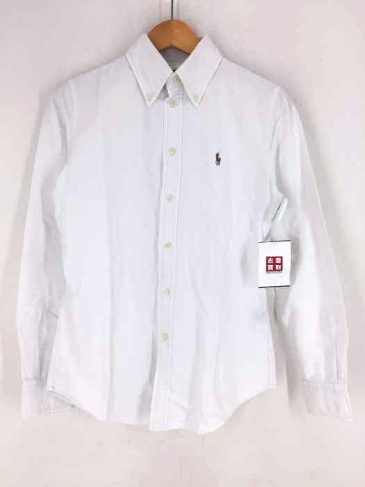 RALPH LAUREN（ラルフローレン） 刺繍オックスフォードボタンダウンシャツ CUSTOM FIT レディース トップス
