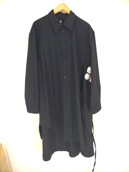Ground Y Yohji Yamamoto（グラウンドワイ ヨウジヤマモト） Gather Drape Shirt メンズ トップス