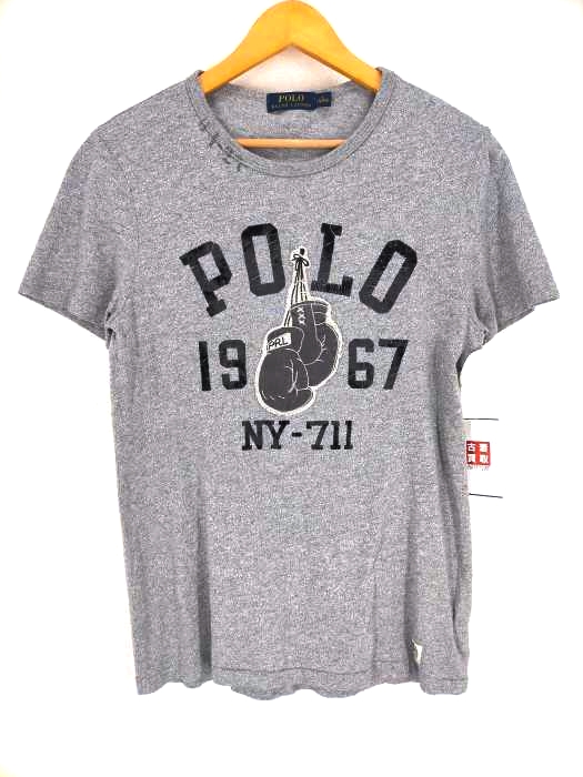 POLO RALPH LAUREN（ポロラルフローレン） クルーネックワッペンTシャツ メンズ トップス