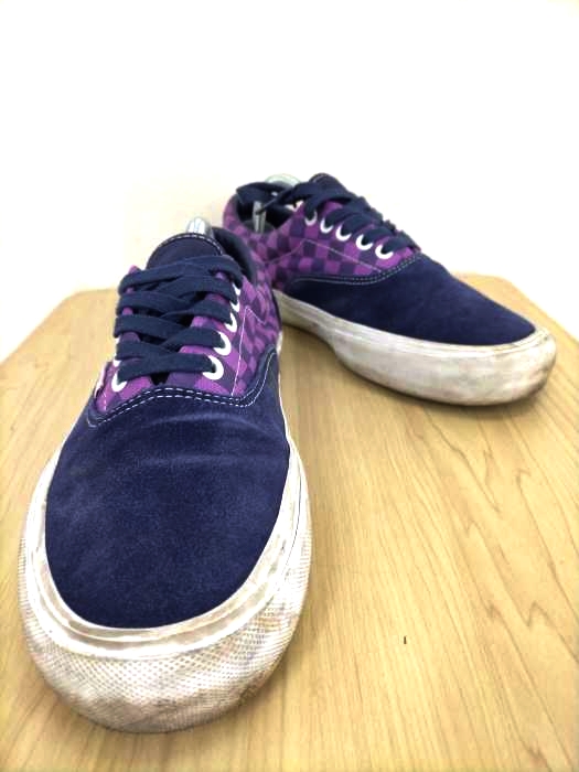 VANS（バンズ） Purple Check era  エラ プロ メンズ シューズ