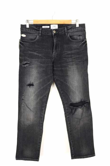 CRIMIE （クライミー） GARAGE CRASH STRETCH DENIM CROPPED JEANS メンズ パンツ