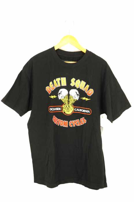 USED古着  （ユーズドフルギ） ドクロプリントTシャツ メンズ トップス