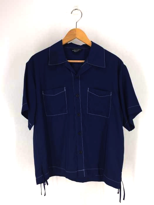 UNUSED（アンユーズド） Short-Sleeve Silk Shirt メンズ トップス