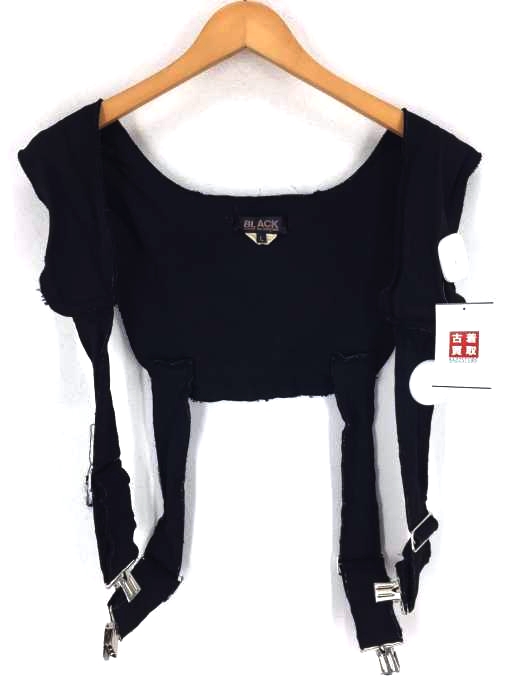 BLACK COMME des GARCONS（ブラックコムデギャルソン） AD2020 サスペンダー付きハーネス メンズ トップス