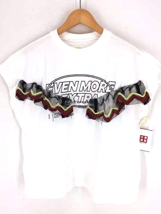 PONTI(ポンティ) フリルレースTシャツ WONDERTHREAD T-SHIRT ウォッシャブル レディース トップス