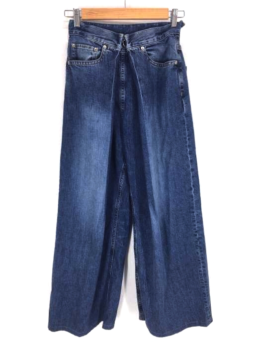 JOHN LAWRENCE SULLIVAN(ジョンローレンスサリバン) WASHED DENIM WIDE PANTS レディース パンツ