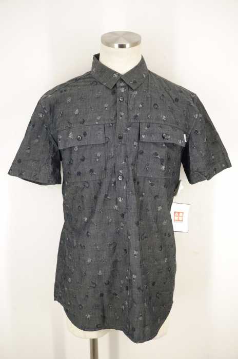 R.NEWBOLD（アールニューボールド） S/S 刺繡シャツ メンズ トップス