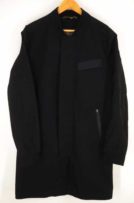 ZARA MAN （ザラマン） ロング ナイロン ジップアップブルゾン メンズ アウター