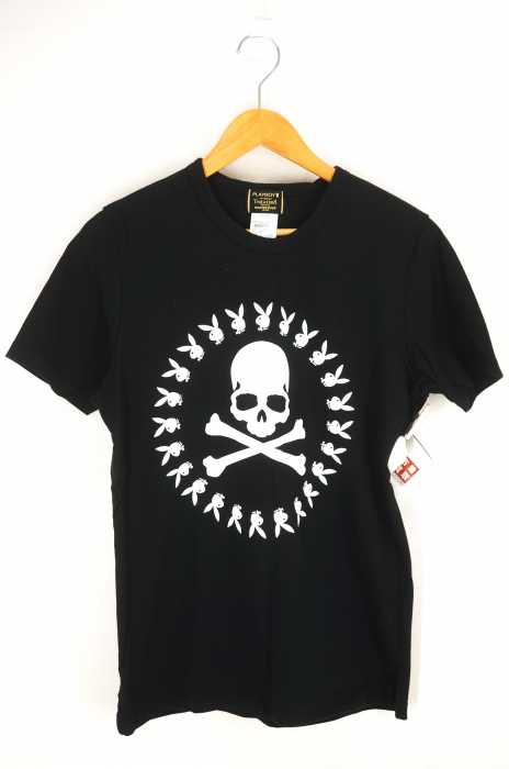 MASTER MIND ×THEATER8×PLAY BOY(マスターマインド シアターエイト プレイボーイ) カル&ラビットサークルTシャツ メンズ トップス