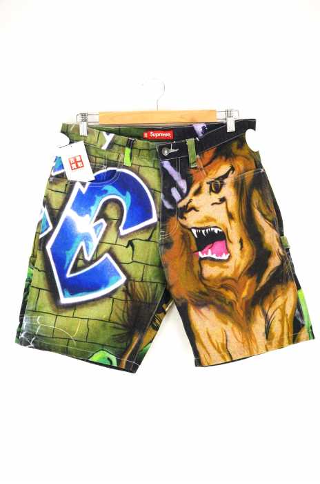 Supreme （シュプリーム） 18SS Lions Den Painter Short メンズ パンツ