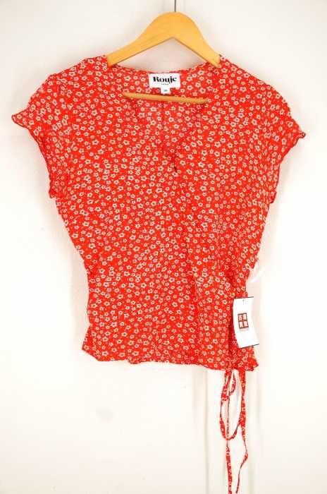 Rouje PETIT FLEURS LISA（ルージュ） 花柄カットソー レディース トップス