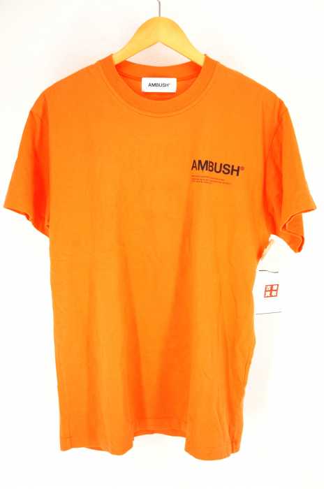 AMBUSH (アンブッシュ) 18AW ロゴプリントクルーネックTEE メンズ トップス