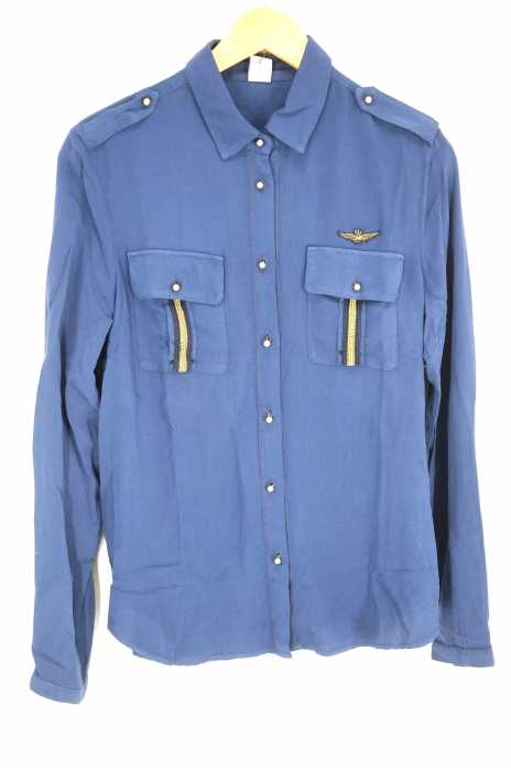 AERONAUTICA MILITARE（アエロナウティカミリターレ） レーヨンシャツ メンズ トップス