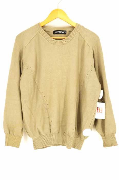 ISSEY MIYAKE（イッセイミヤケ） バルーンコットンニット メンズ トップス