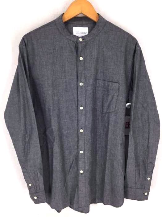 URBAN RESEARCH（アーバンリサーチ） シャンブレーバンドカラーシャツ メンズ トップス