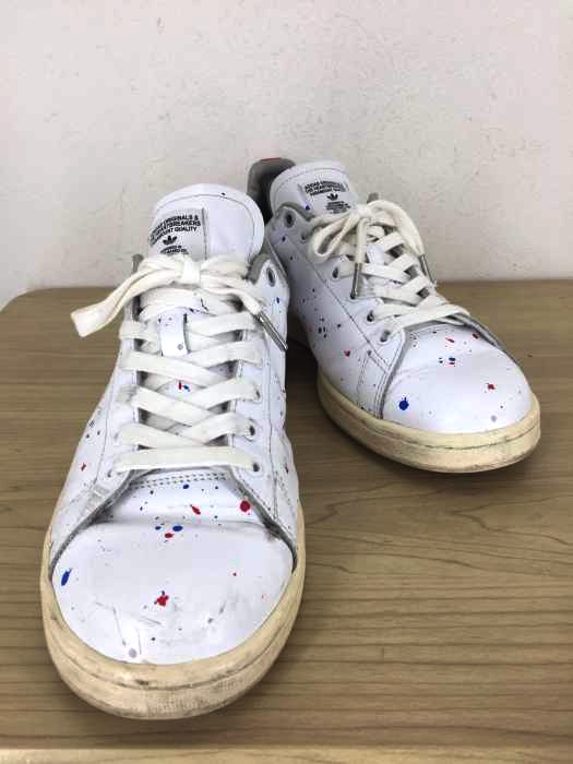 BEDWIN＆THE HEARTBREAKERS（ベドウィンザハートブレイカーズ） STAN SMITH ペイントスニーカー メンズ シューズ