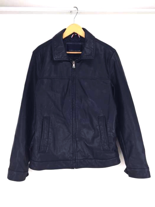 TOMMY HILFIGER（トミーヒルフィガー） Classic Faux Leather Jacket メンズ アウター