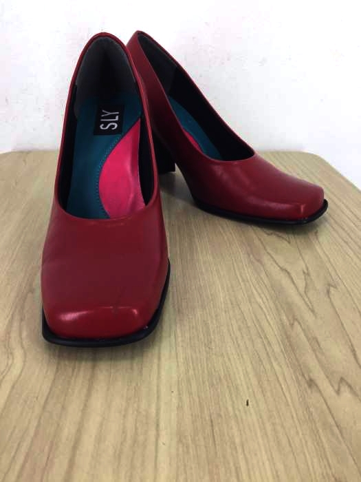 SLY(スライ) SQUARE TOE PUMPS レディース シューズ