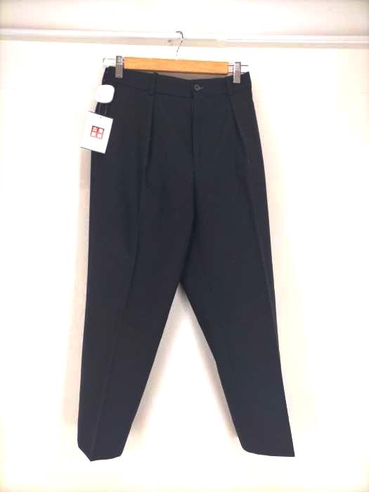 markaware（マーカウェア） FRONT PLEATS PEGTOP ORGANIC WOOL メンズ パンツ