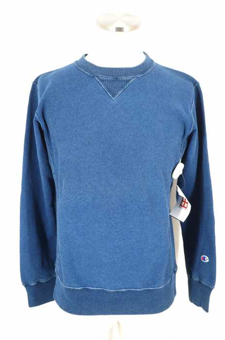 Champion （チャンピオン） REVERSE WEAVE インディゴスウェットトレーナー メンズ トップス