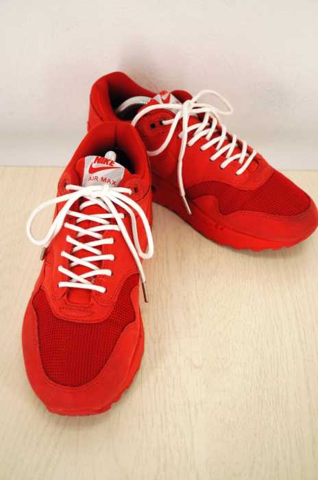 NIKE (ナイキ) AIR MAX 1 PREMIUM UNIVERSITY RED レディース シューズ