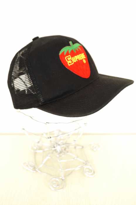 Supreme (シュプリーム) Strawberry Mesh Back 5- Panel Cap メンズ 帽子