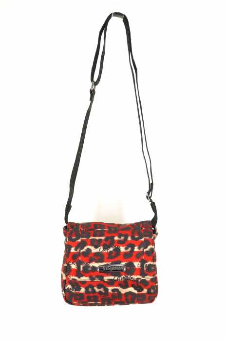 LeSportsac × Alber Elbaz（レスポートサック × アルベールエルバス） CORA MINI POUCHETTE カラーミーレオパードレッド レディース バッグ