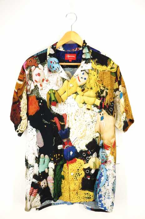 Supreme (シュプリーム) 18FW More Love Hours Than Can Ever Be Repaid Rayon Shirt メンズ トップス