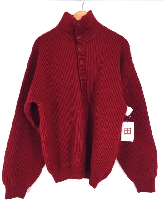 REI（） ハーフボタンニットセーター メンズ トップス